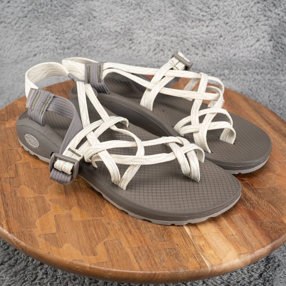 Chaco ZX2 Classic Sandals Women Size 10 Gray Good Strappy Adjustable Serpent